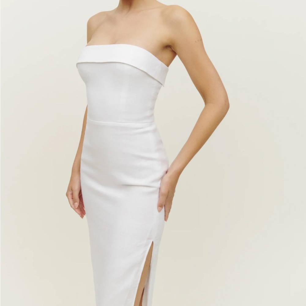 * NEVER WORN* Reformation Marcella Linen Dress